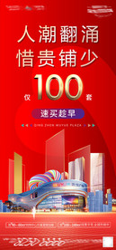 商业商铺加推海报