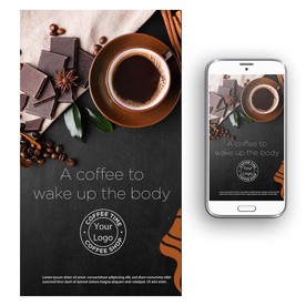 咖啡饮品海报