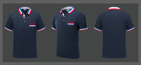 polo衫样机图片