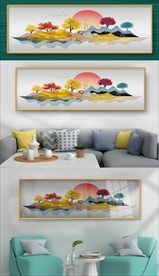 新中式客厅装饰画