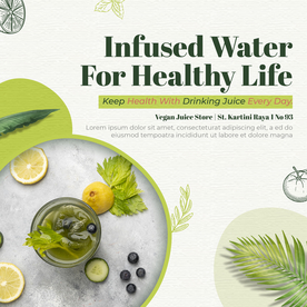 果汁饮品海报