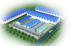 冷链物流中心效果图