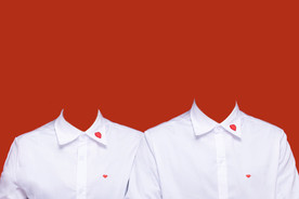 结婚证照片服装 结婚证照素材