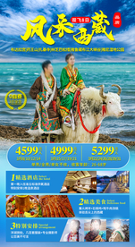 西藏布达拉宫旅游海报