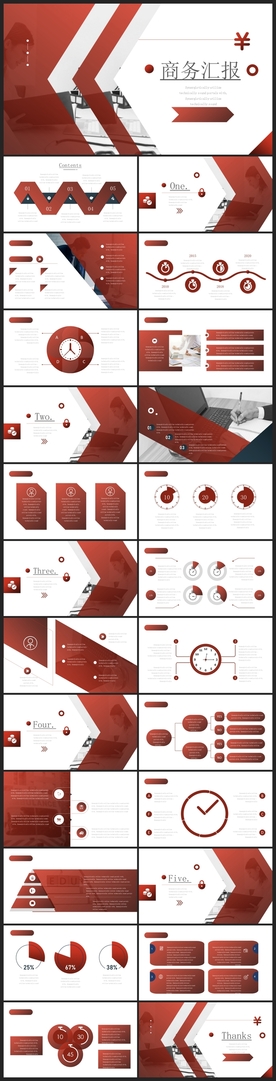 商务会议汇报项目介绍PPT