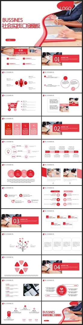 商务会议汇报项目介绍PPT