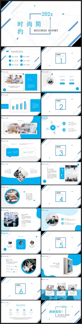 商务会议汇报项目介绍PPT