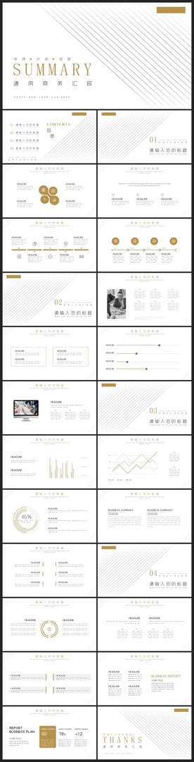 商务会议汇报项目介绍PPT