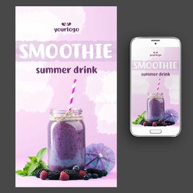 果汁饮品海报