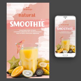 果汁饮品海报