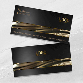 高档名片模板设计