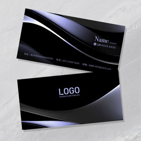 高档名片模板设计