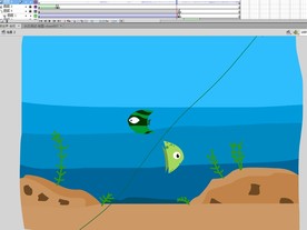 海底世界4秒动画flash