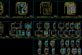 家装施工图整套