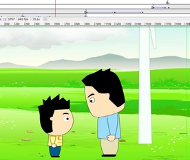 低碳环保绿色生活动画76秒