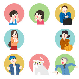 卡通Q版手绘头像表情