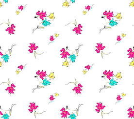 小碎花花朵花卉乱花