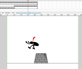 小人在井口前跑来跑去