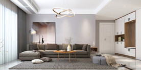 现代简约客餐厅3D模型