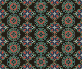 团花背景图案背景素材