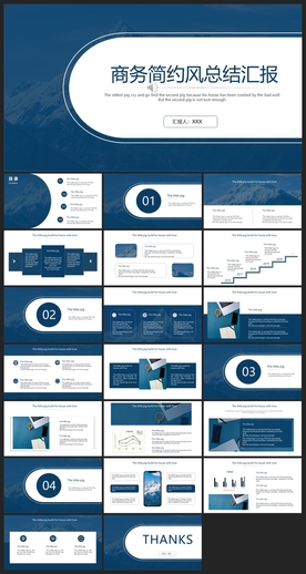 商务会议汇报项目介绍PPT