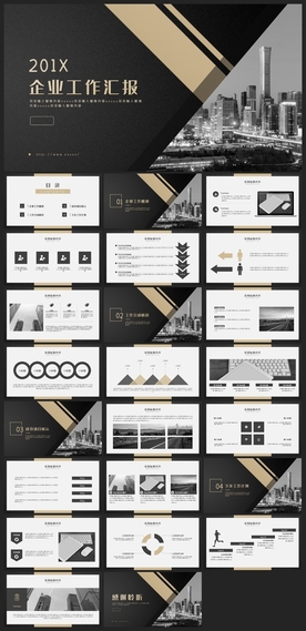 商务会议汇报项目介绍PPT