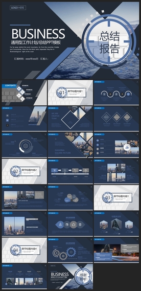 商务会议汇报项目介绍PPT