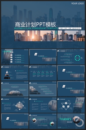 商务会议汇报项目介绍PPT