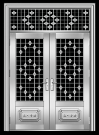不锈钢门