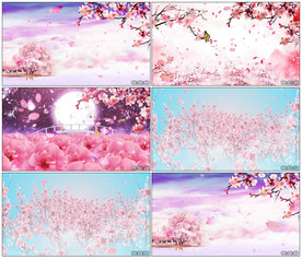 三生三世桃花凉凉 舞台背景视频