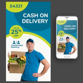 物流配送海报图片