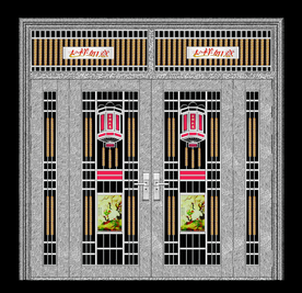 不锈钢门 龟裂纹