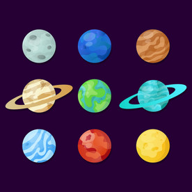 星空星球宇宙海报