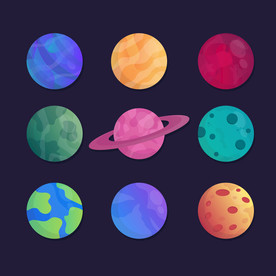 星空星球宇宙海报