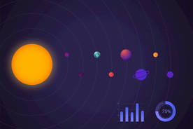 星空星球宇宙海报