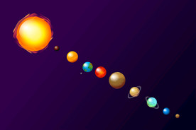 星空星球宇宙海报