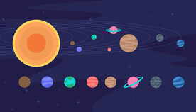 星空星球宇宙海报