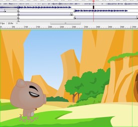 小猪互相追逐的故事13秒动画