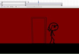 火柴人照镜子的动漫