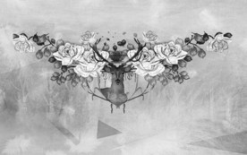 现代 灰色新北欧画 文件分层