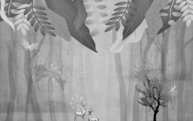 新品灰色装饰画 TIF分层