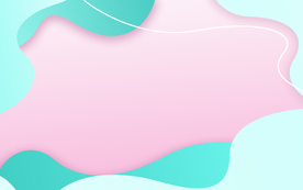 渐变粉色卡通背景