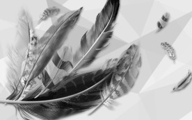 大气灰色装饰新画 TIF分层