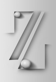 晶瓷现代抽象立体几何玄关装饰画