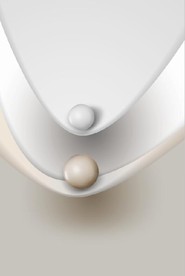 现代抽象立体几何玄关装饰画