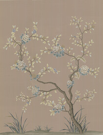 欧式牡丹背景墙