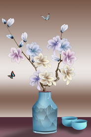花卉装饰画