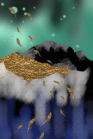 抽象纹理装饰画