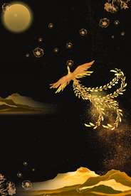 金色凤凰浴火重生小哥哥