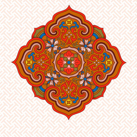 吉祥如意传统花纹